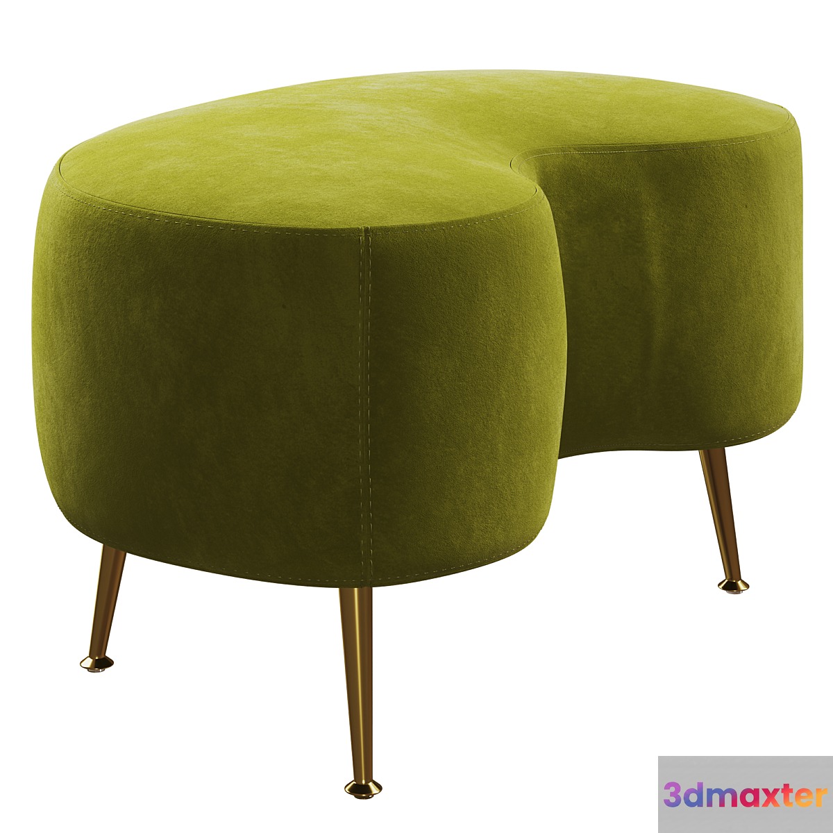 Kidney by Jonathan Adler 3D Max