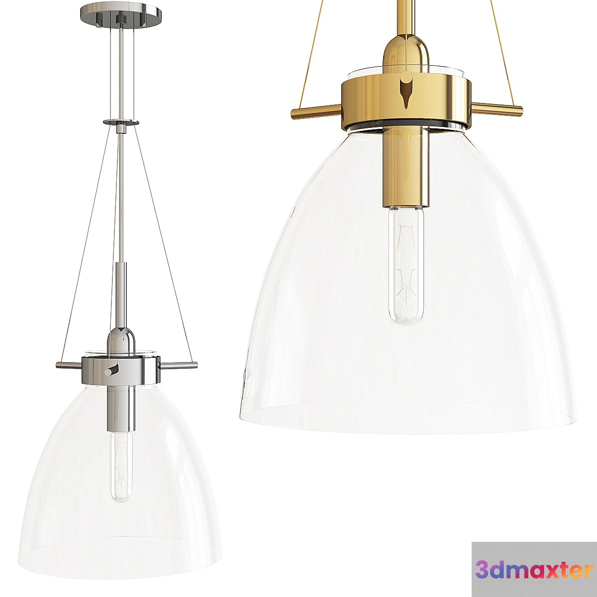 Castelli pendant light 3D Max