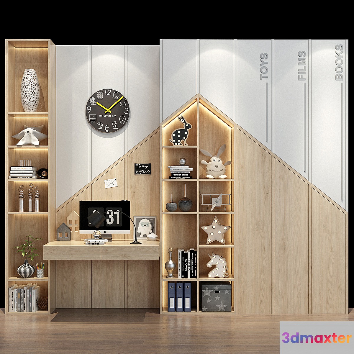 Furniture for a children 0460 3D Max