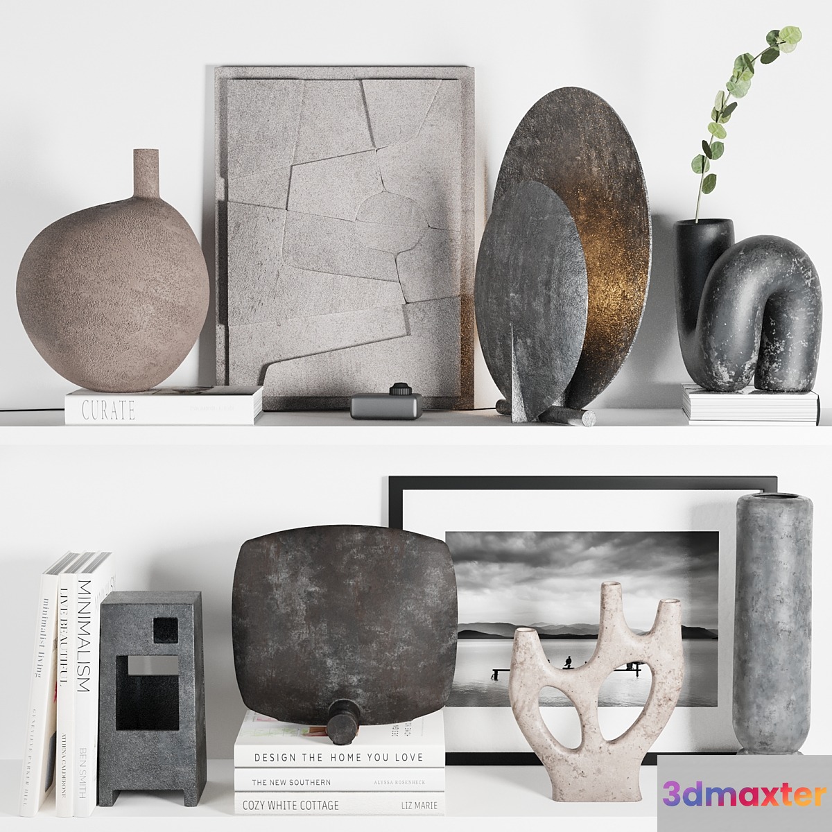 Decorative set 8 3D Max