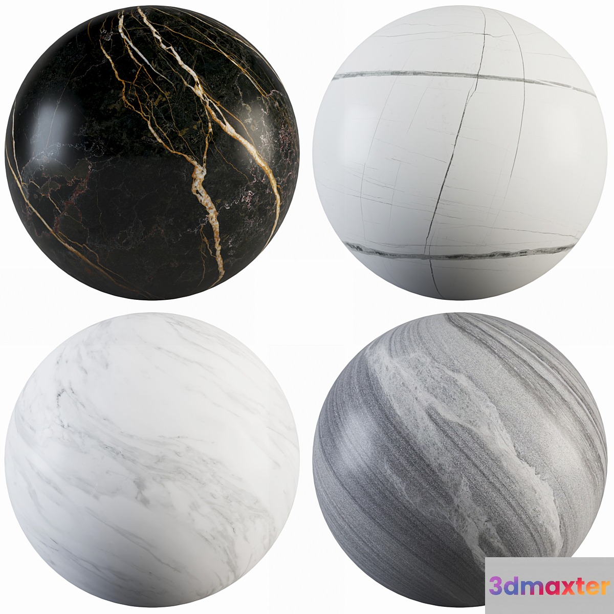 Collection Marble 40 3D Max