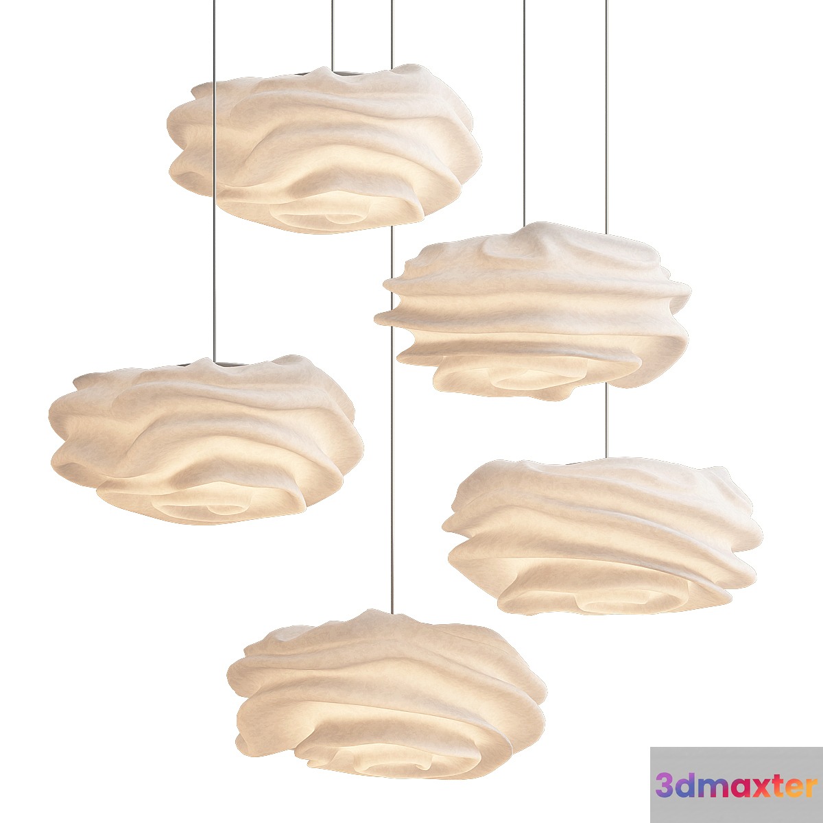 Arturo Alvarez Nevo Pendant Light 3D Max