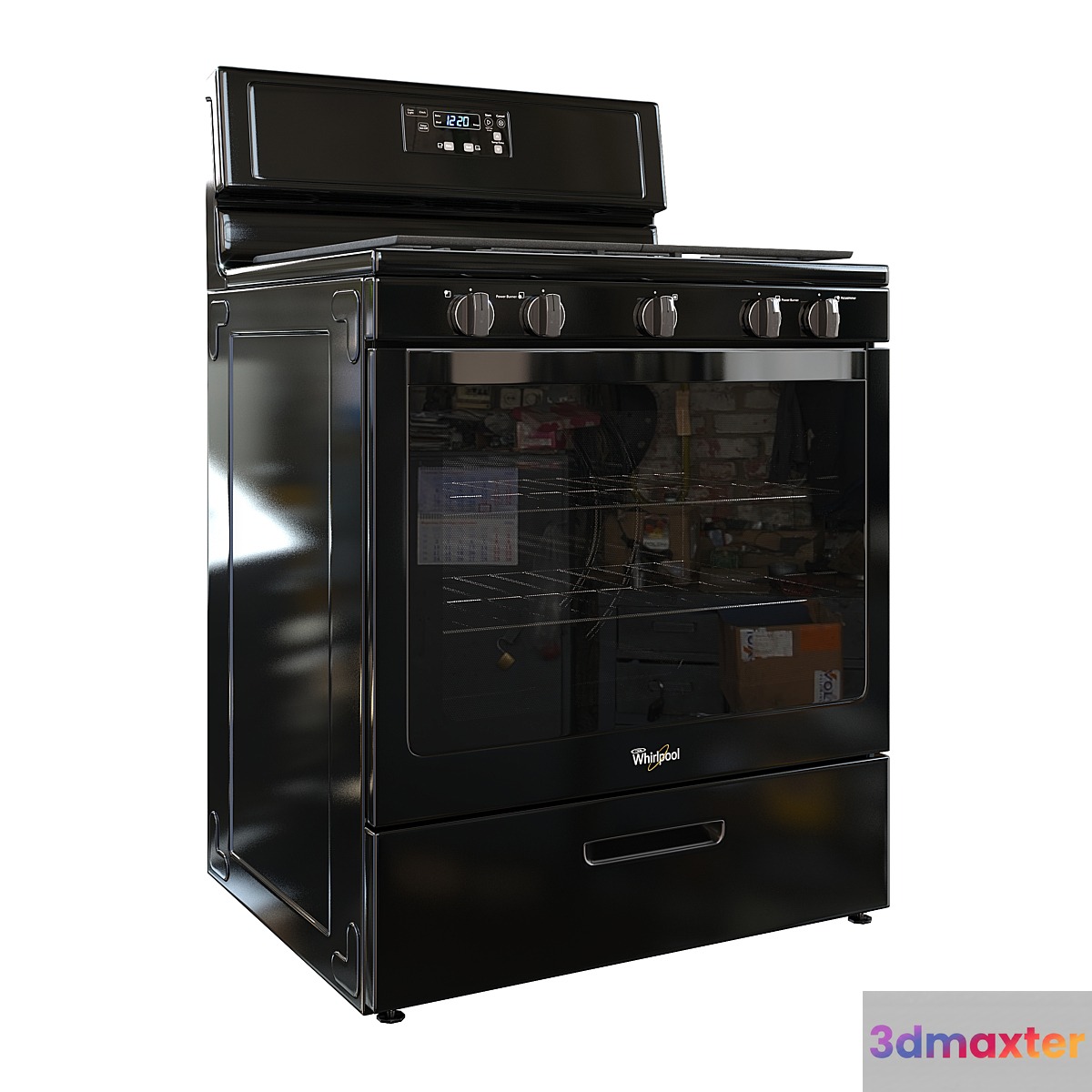 Whirlpool gas range