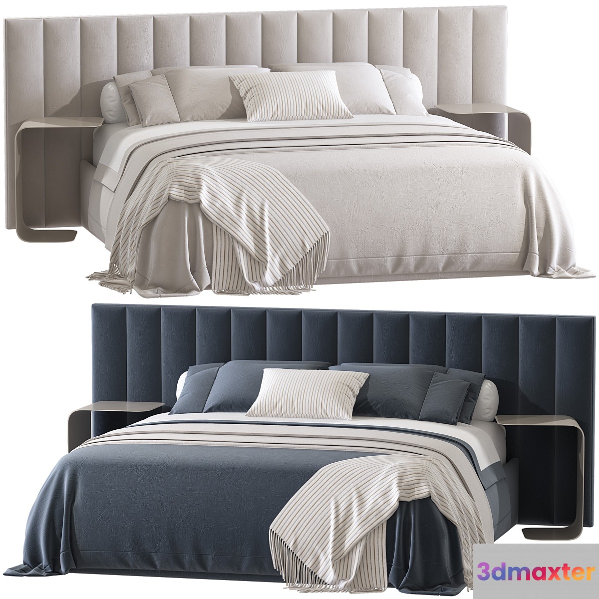 CUSTOM BEDS - No.2 3D Max