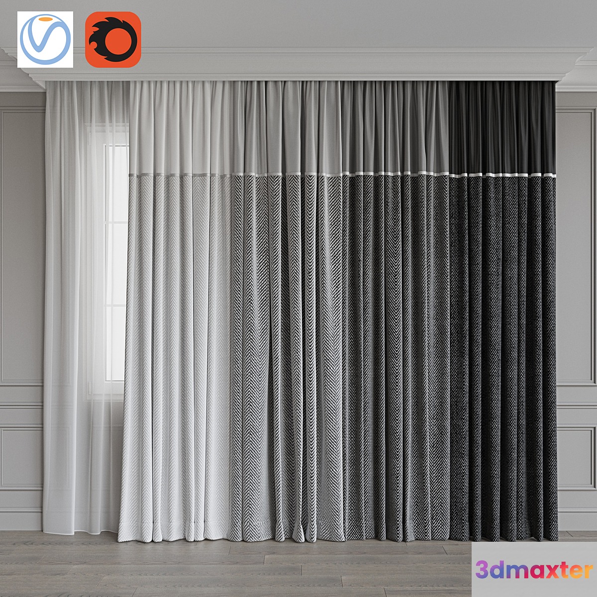 Set of curtains 107