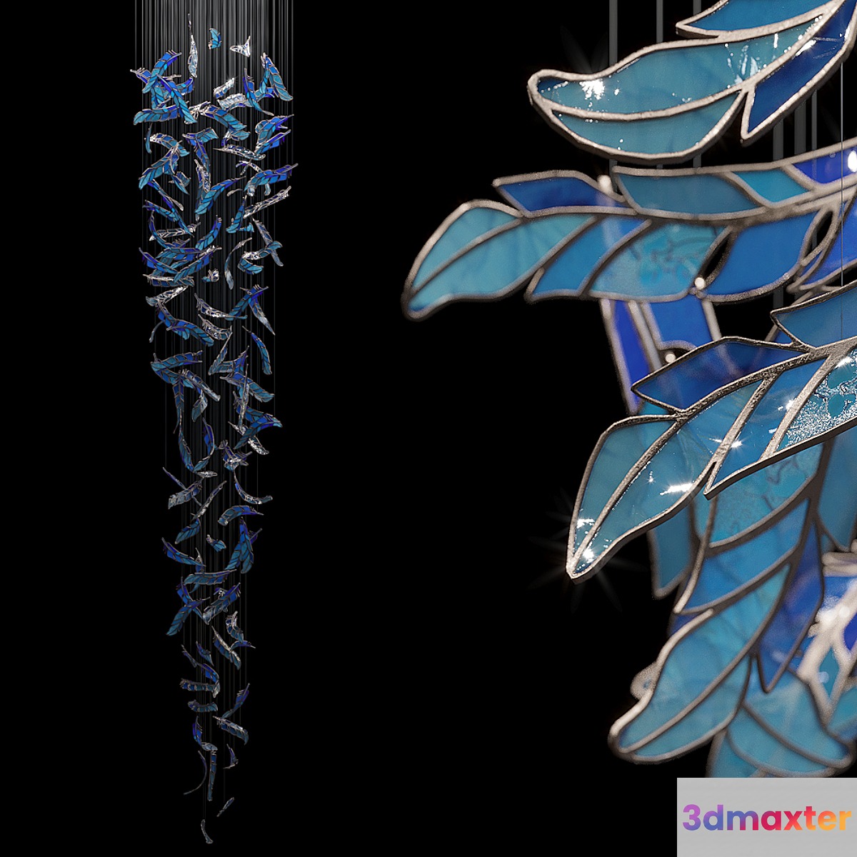 Light stained glass Vargov Design - Airy - No.9