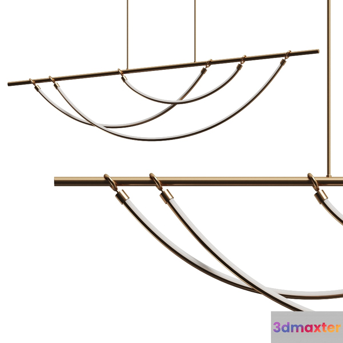 Alora Aryas Linear Pendant Lamp - No.2