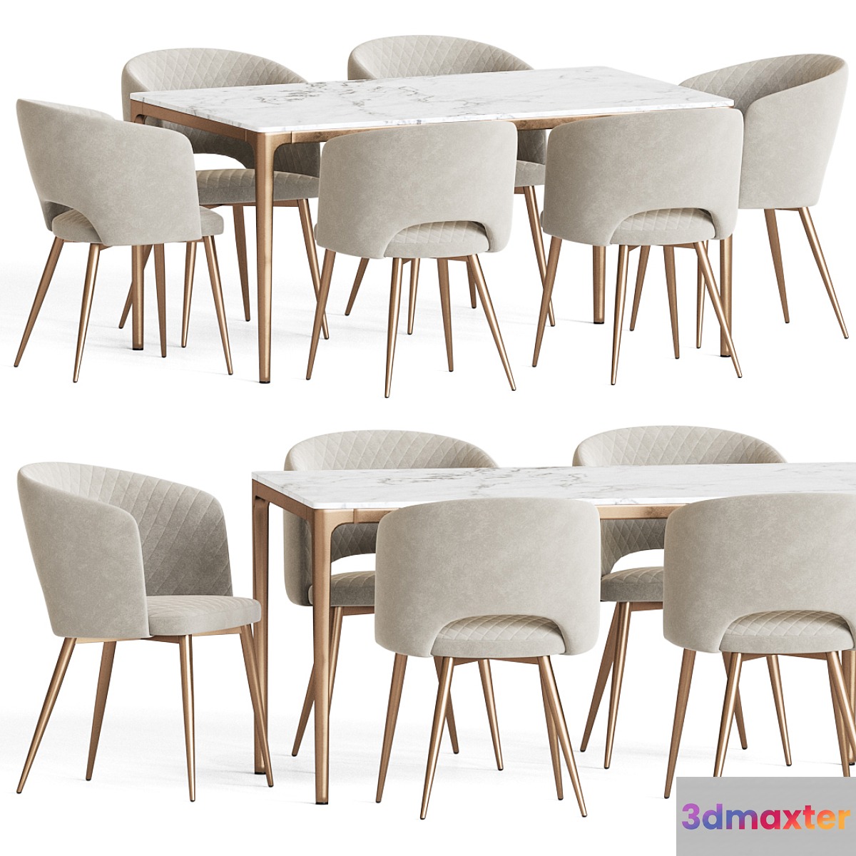 Basel Chair Canto Table Dining Set