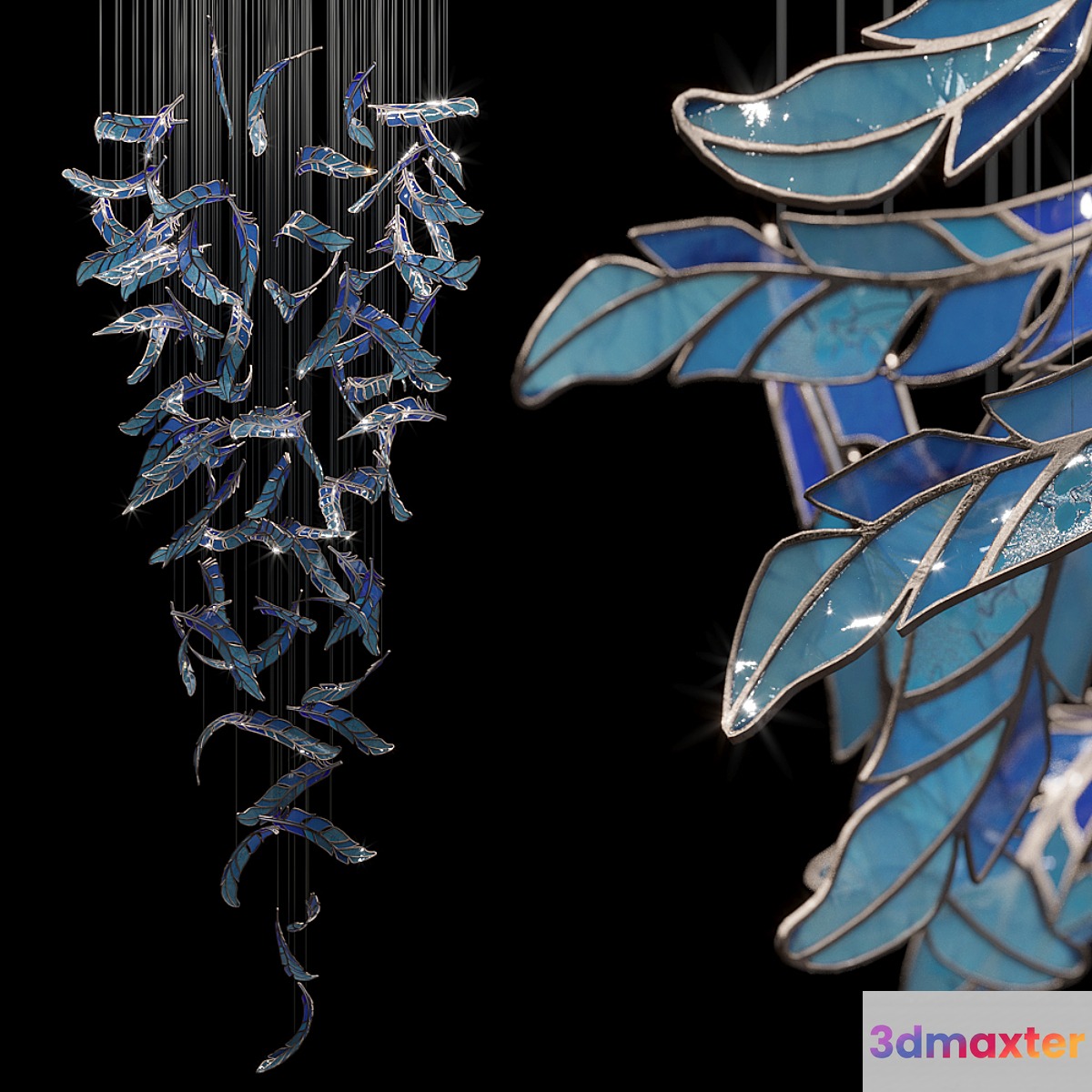 Light stained glass Vargov Design - Airy - No.4