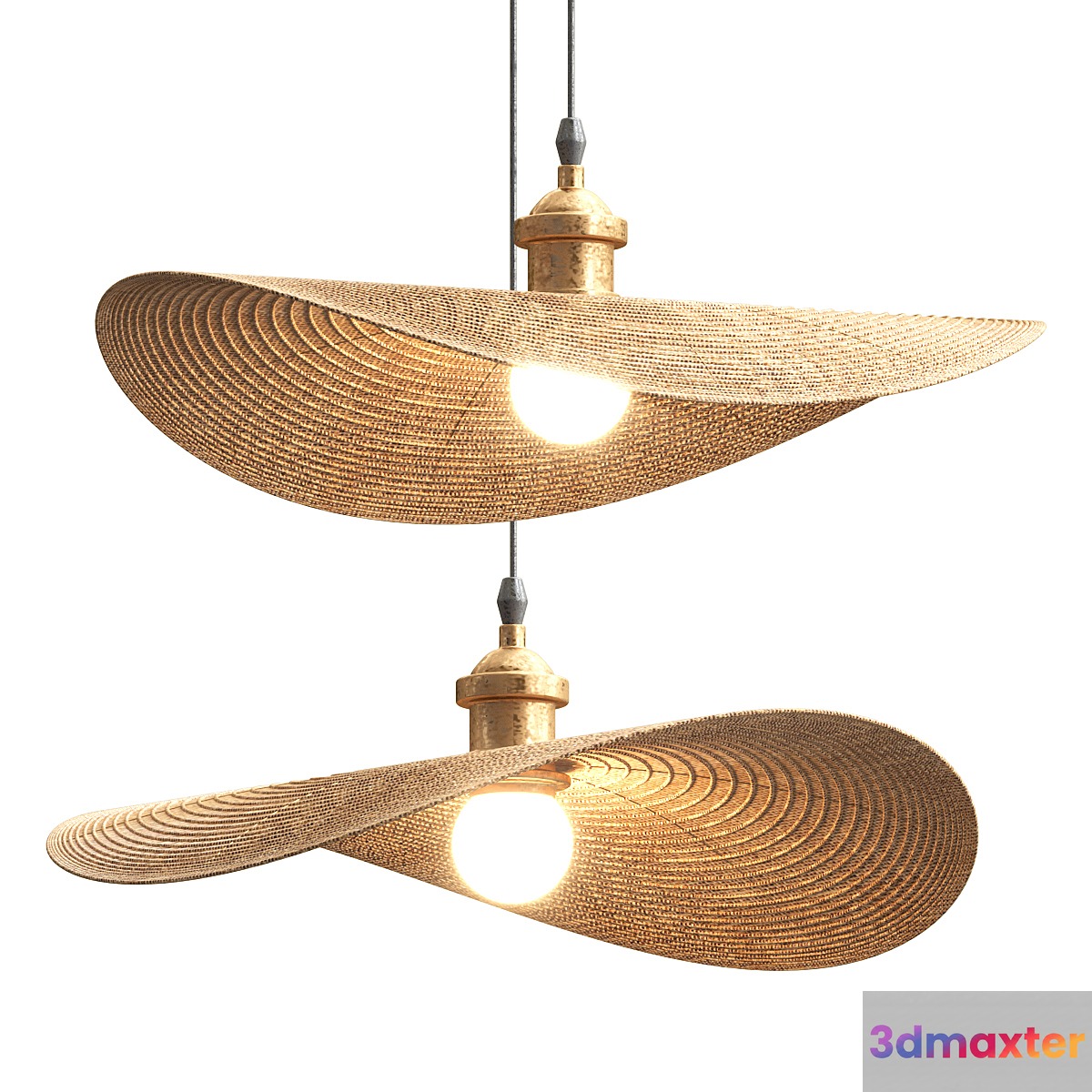 Arturest rattan lempo 3D Max