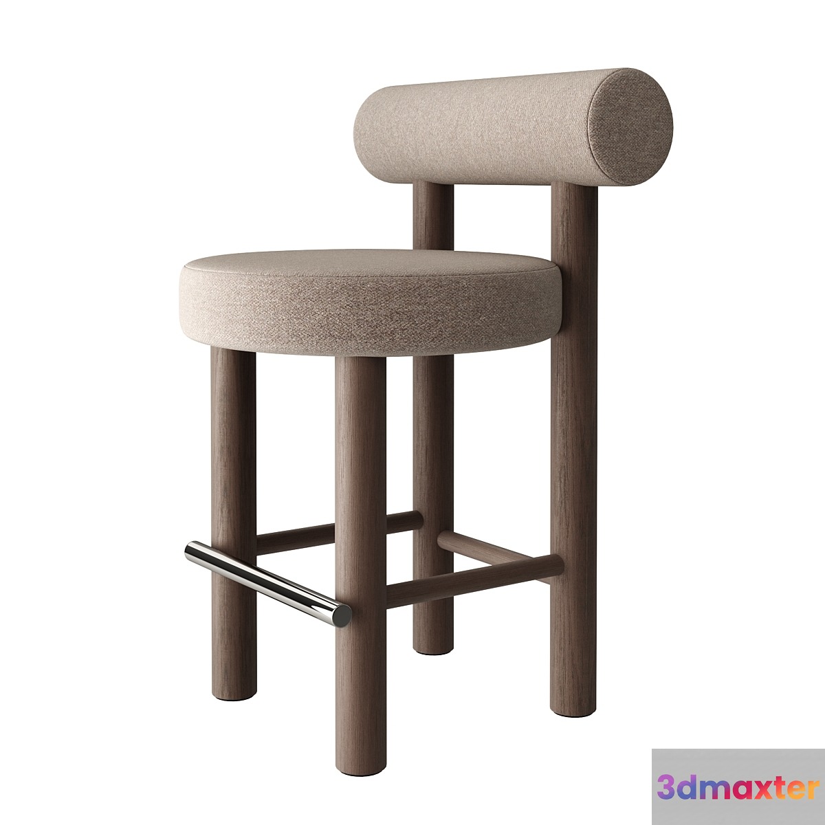 (OM) Counter Chair Gropius CS2 3D Max