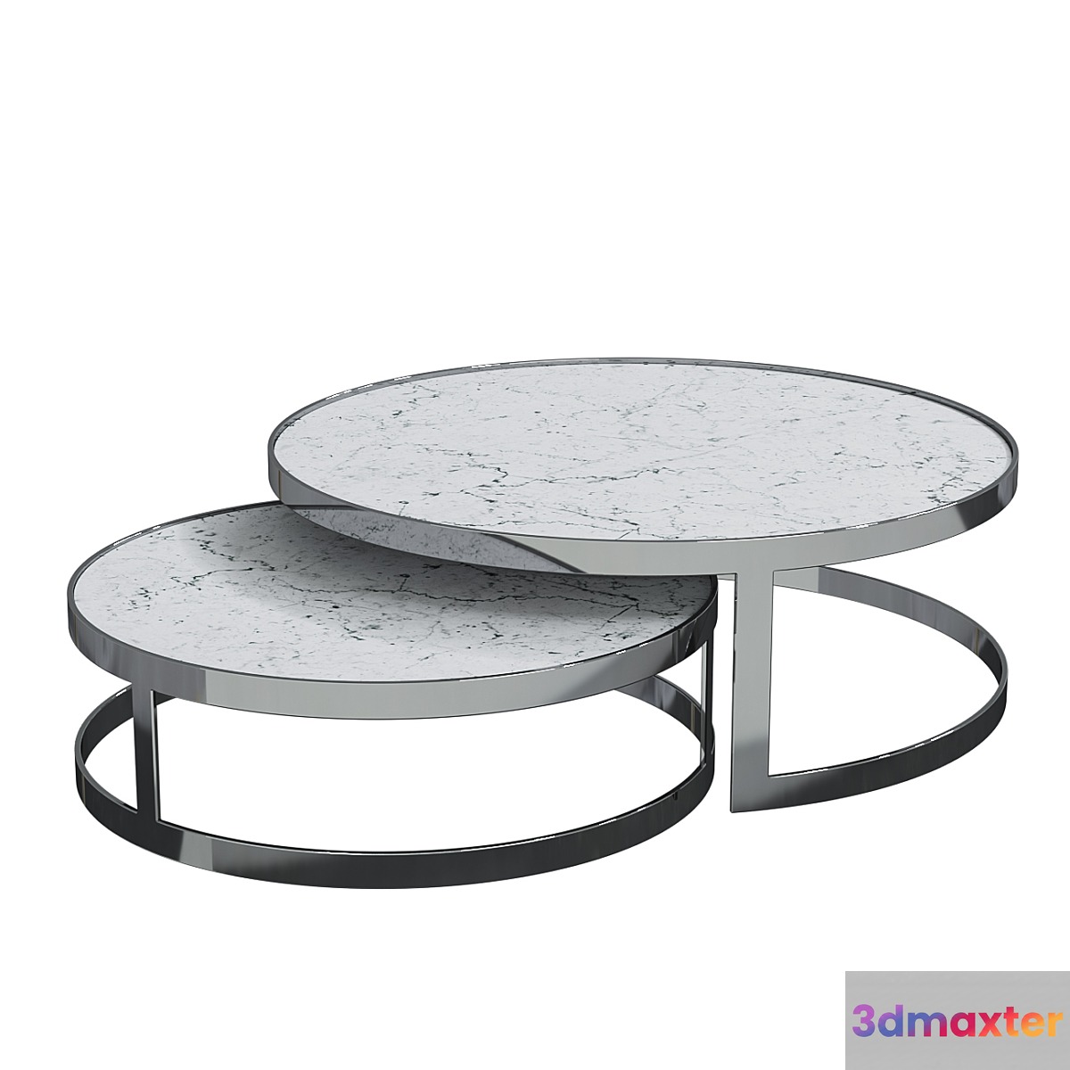 Coffee table Fletcher Set of 2 Article: 108738 Brand: Eichholtz 3D Max