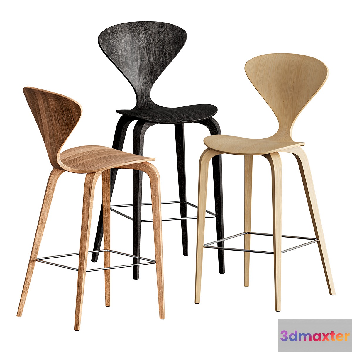 Cherner Wood Stool