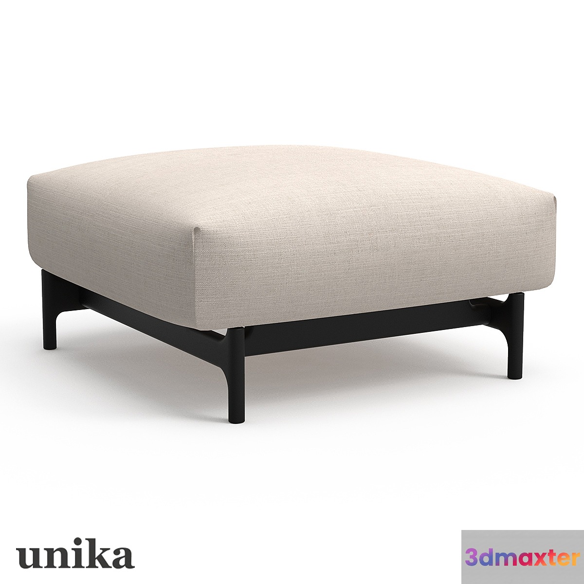 Hans pouf 3D Max