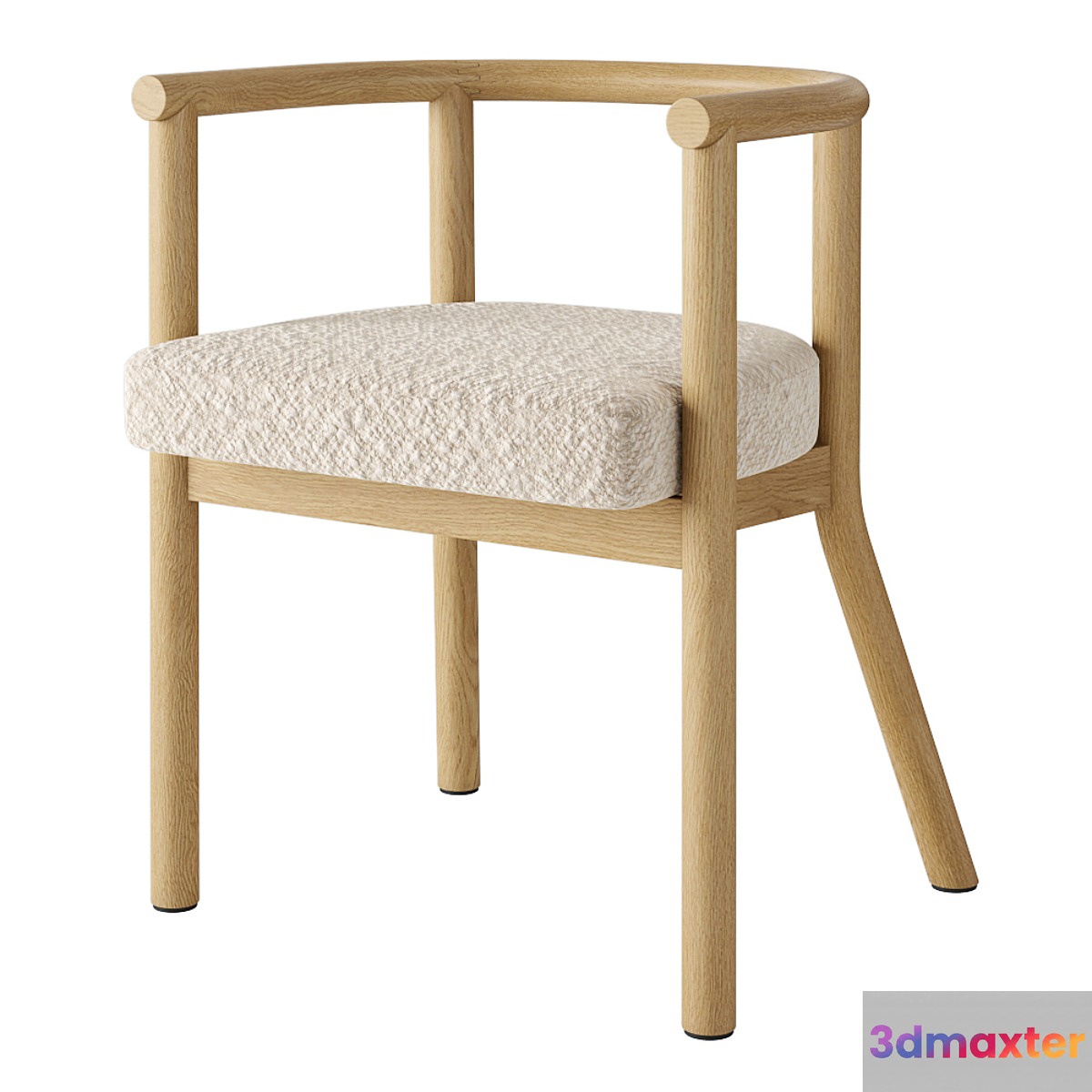 Crate and Barrel White Horse Kids Desk Chair 25.5 by Leanne Ford 3D Max