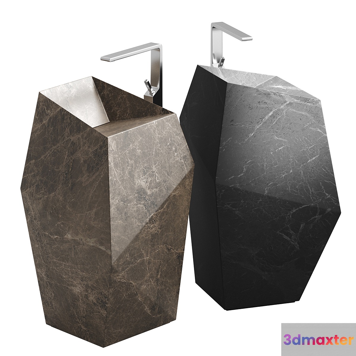 Washbasin FACES by PORCELANOSA 3D Max