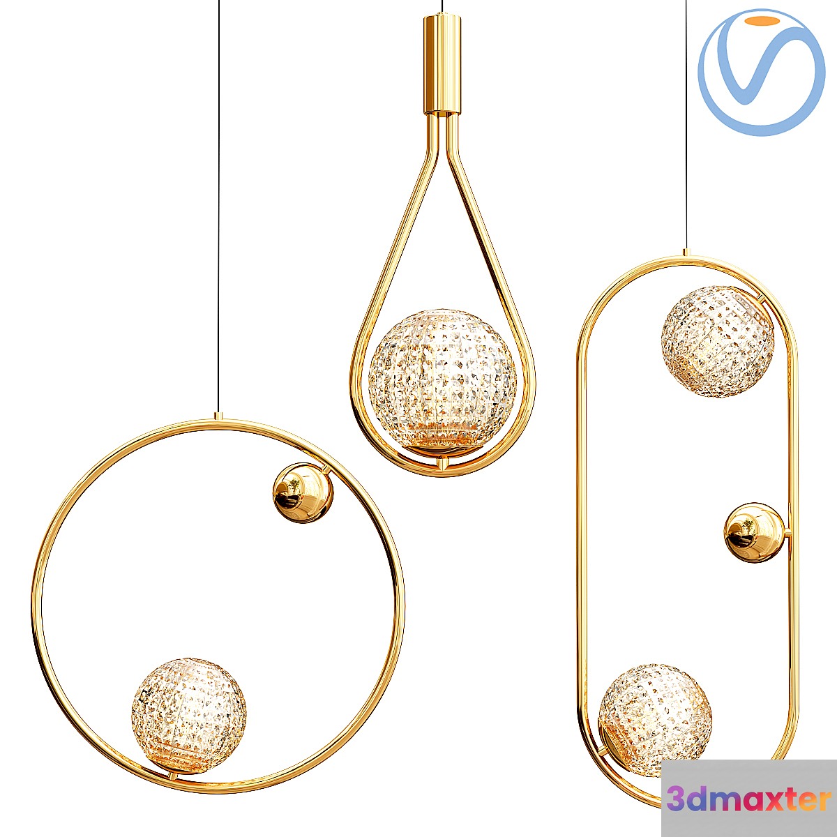 HOOP DROP LUX COLLECTION 3D Max