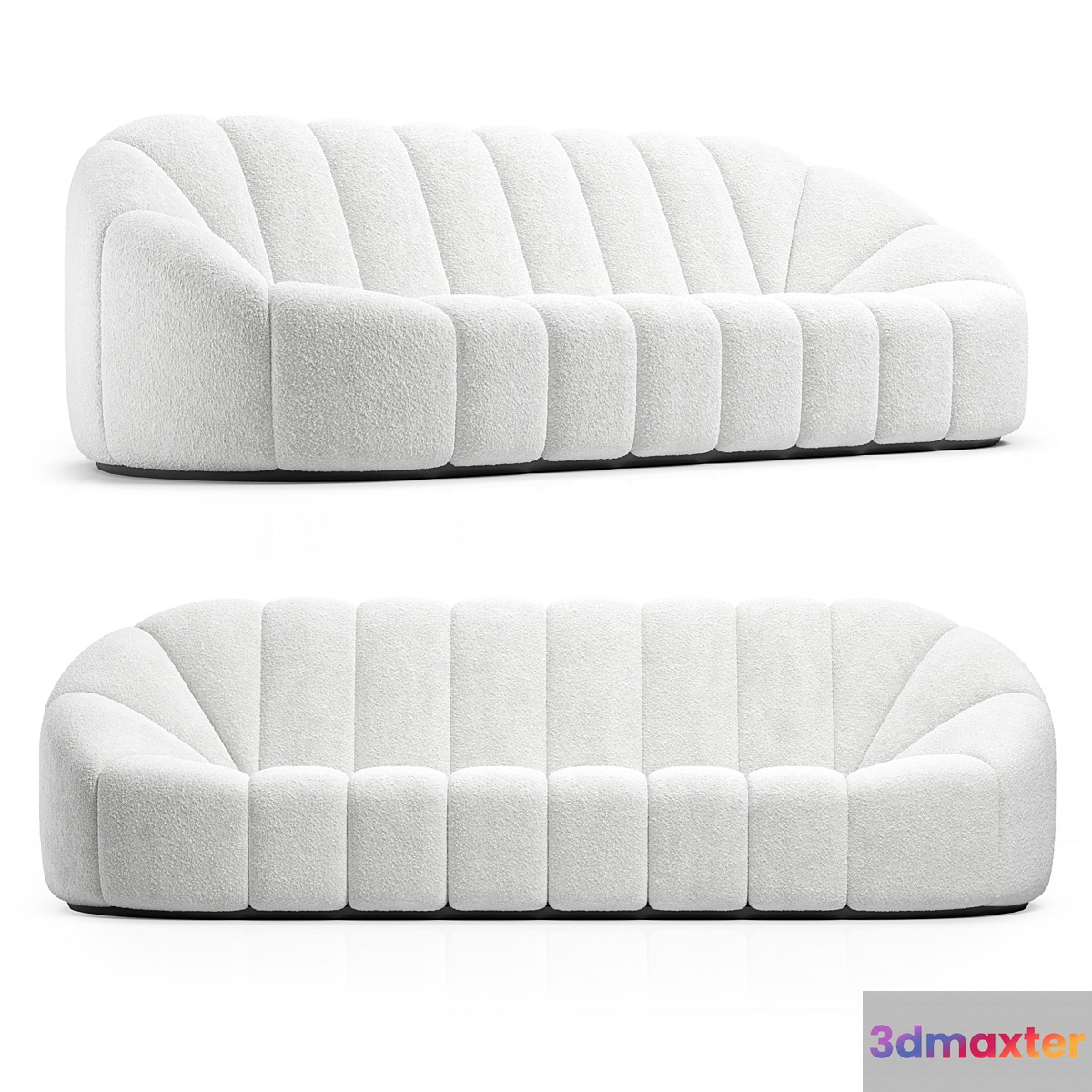 Alpha Sofa 3 seater _ Pierre Paulin
