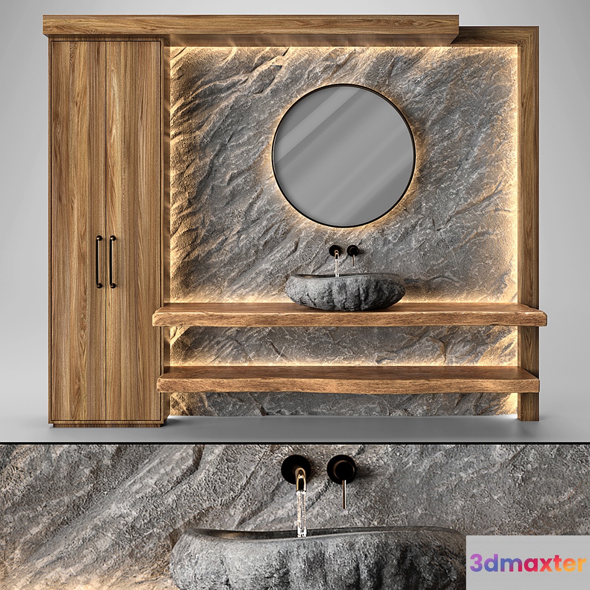Bathroom Furniture Set 4