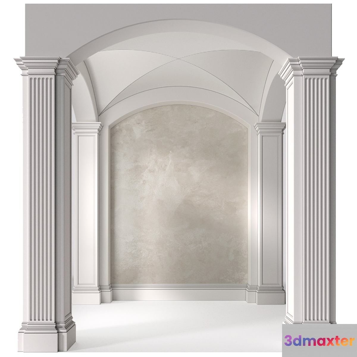 Arched Vaulted Gallery Decorative plaster