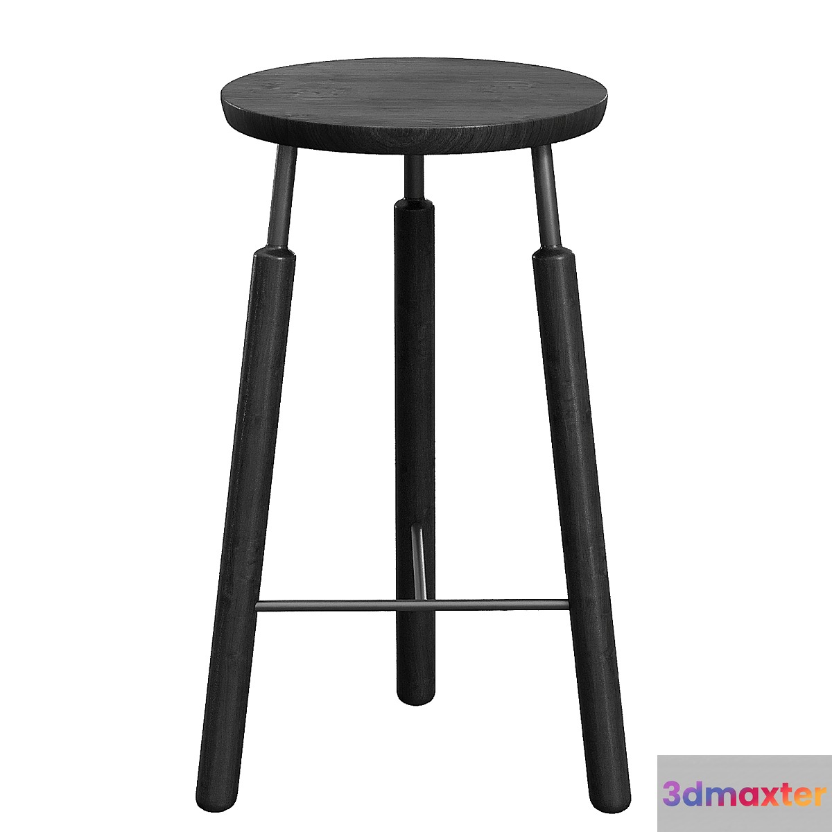 BAR STOOL NA4 BY NORM ARCHITECTS FOR & TRADITION 3D Max