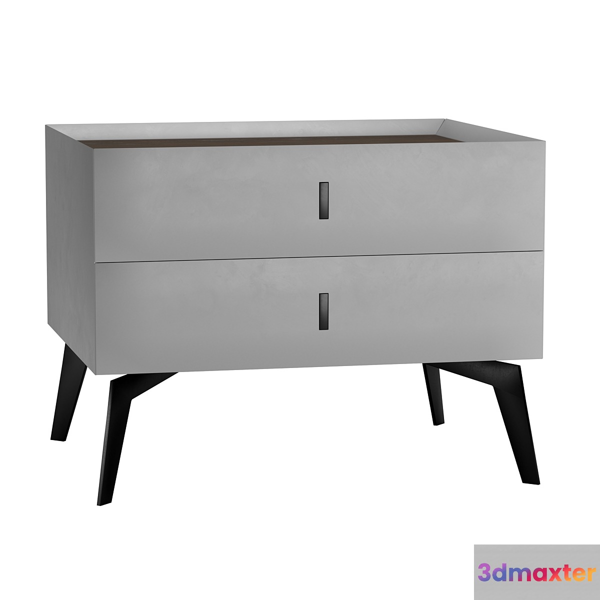 Bedside table LIGHT GRAY