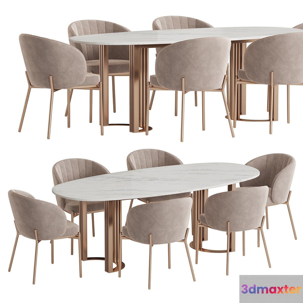 Hudkoff Lord table Shell chair