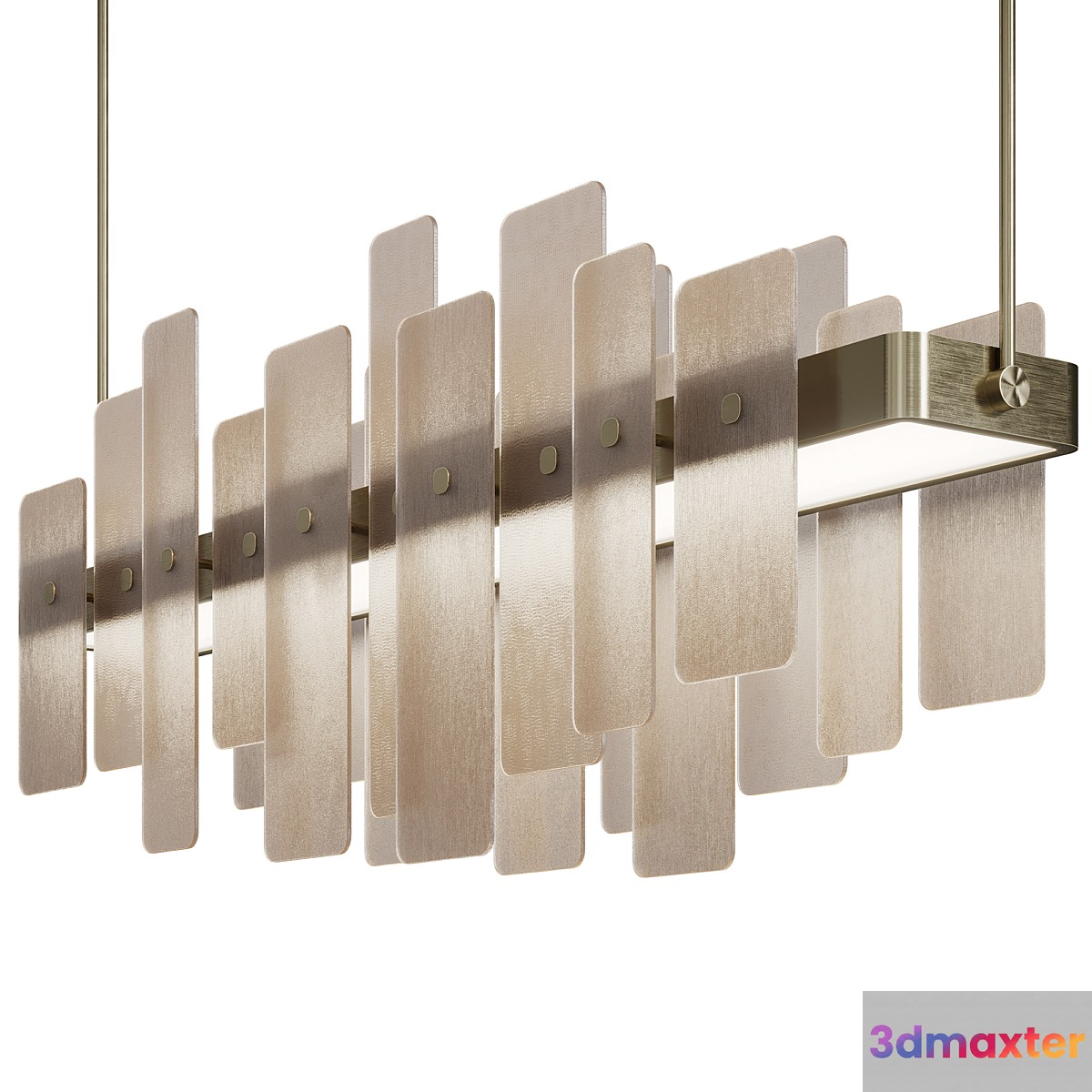 Oscar Chandelier SICIS 3D Max