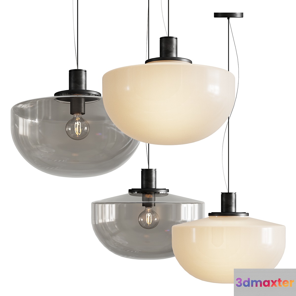 Bank Pendant Lamp by Menu 3D Max