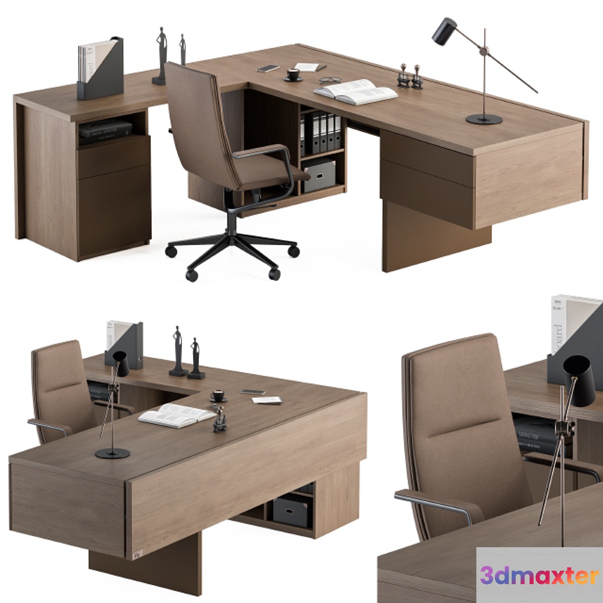 Boss Desk Wood and MDF - Office Furniture 243