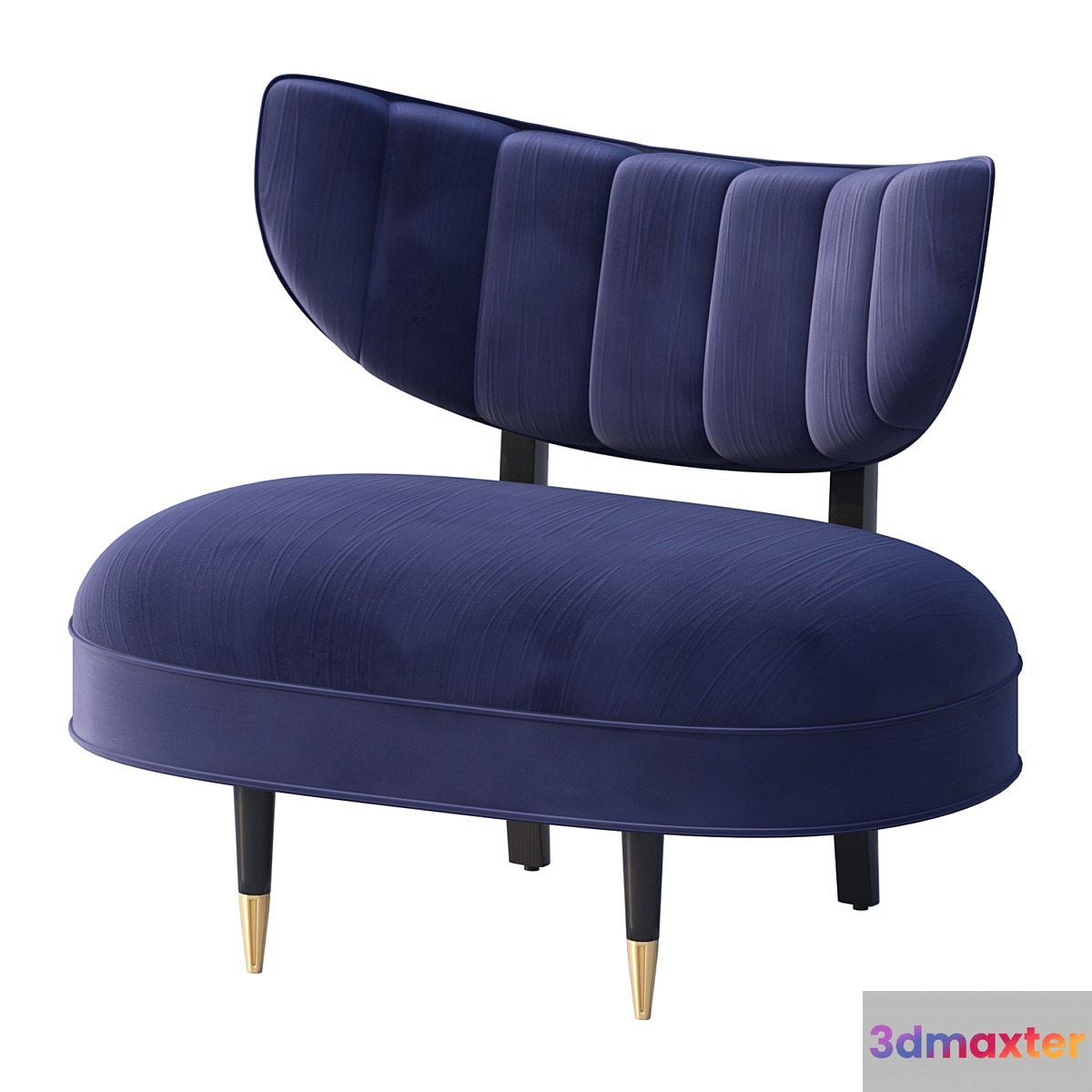 Slipper Chair by DeMuro Das