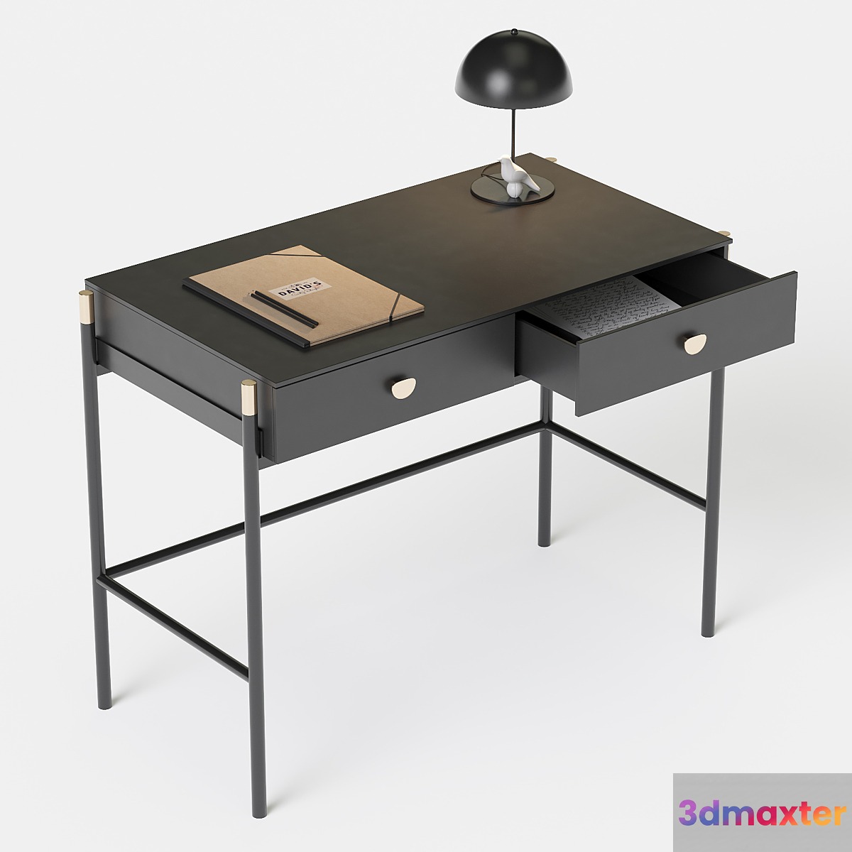 La Redoute Novani Office with 2 drawers