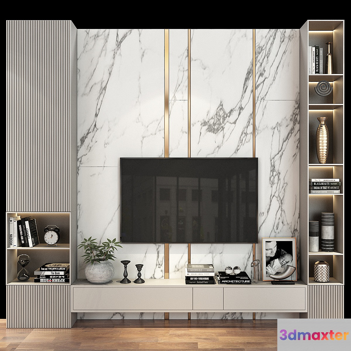 TV wall set 285