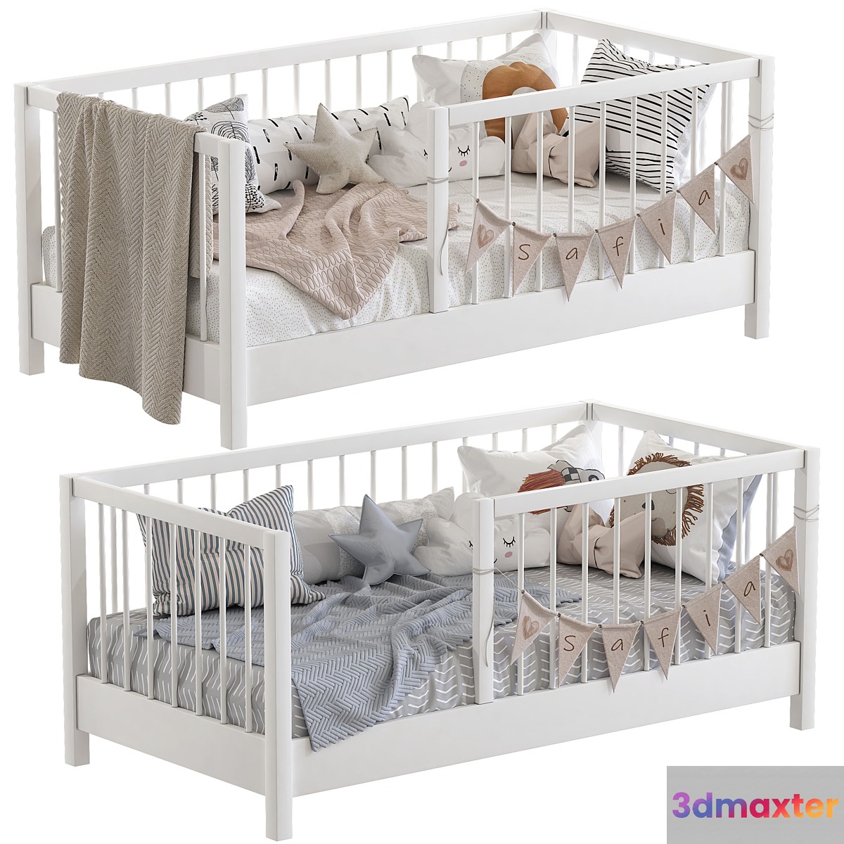 Unique Kids Wooden House Bed