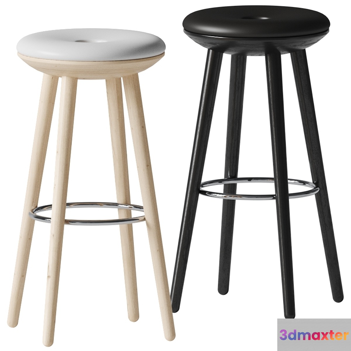 TABOURET DE BAR - Miliboo 3D Max