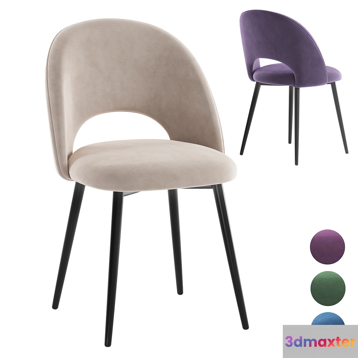 Sofi stool Stool Group 3D Max