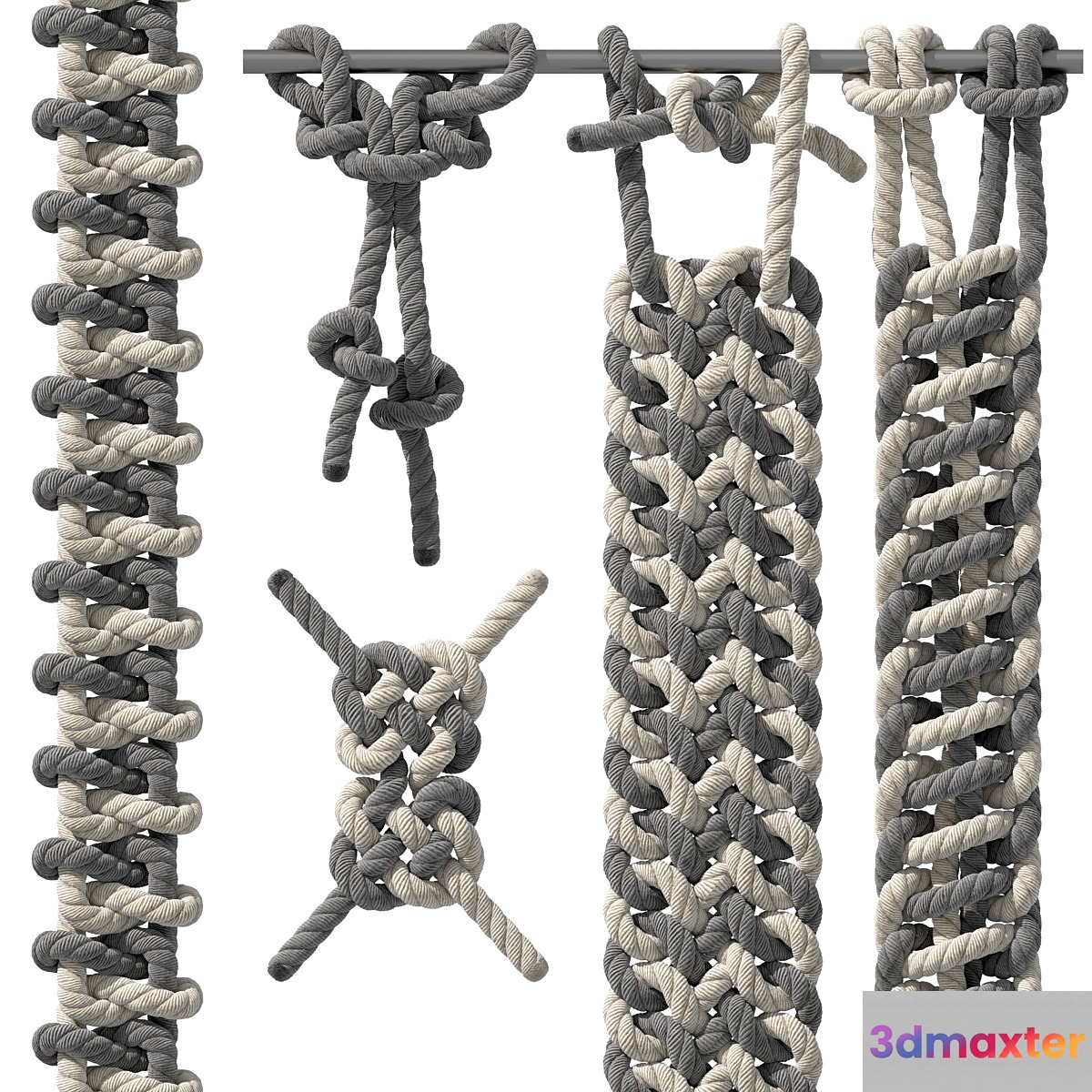 Knots and braids 2 - No.2 3D Max