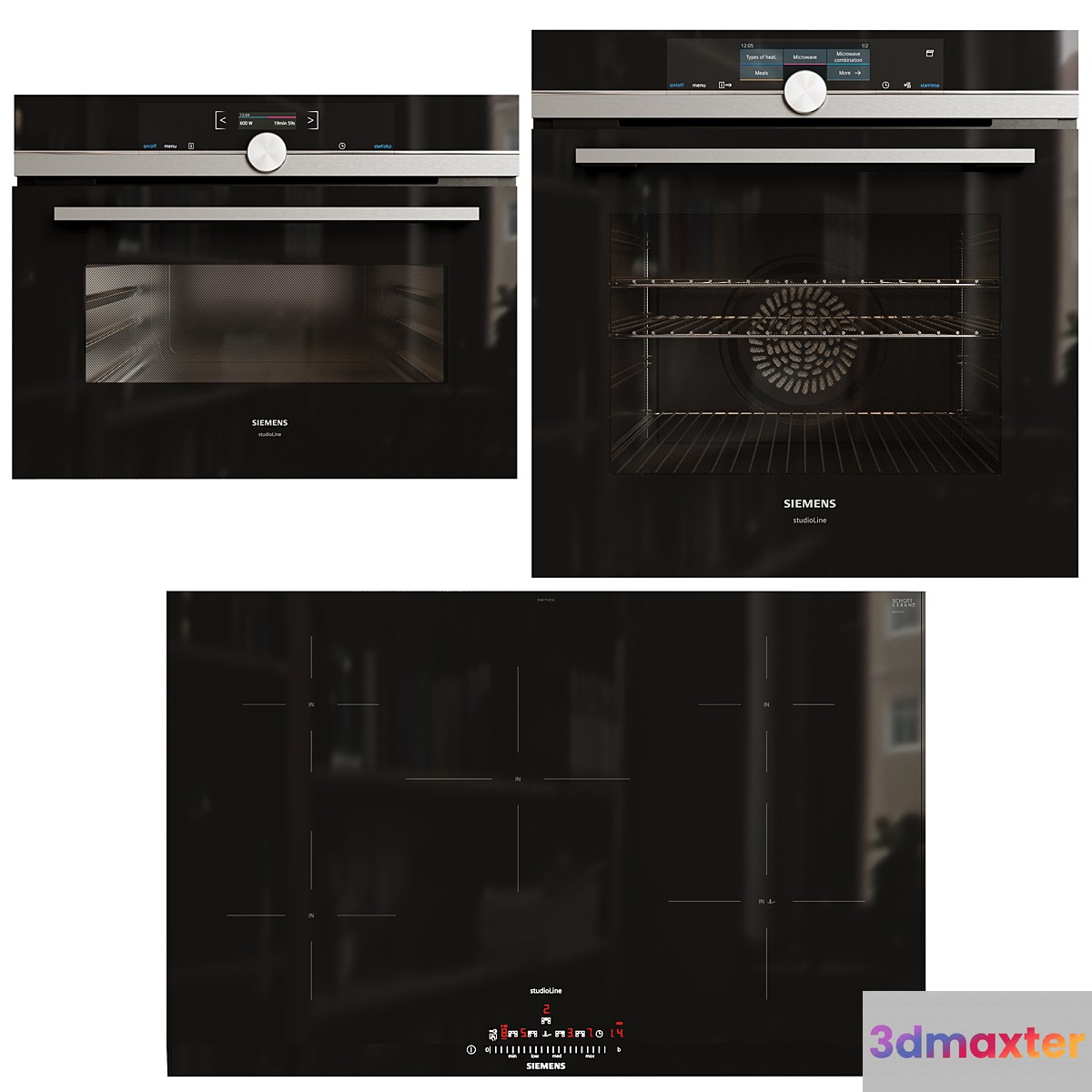 Siemens Appliances Set - No.2 3D Max