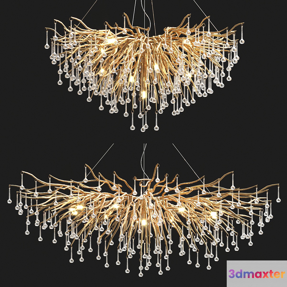 Marian Chandelier Collection 3D Max