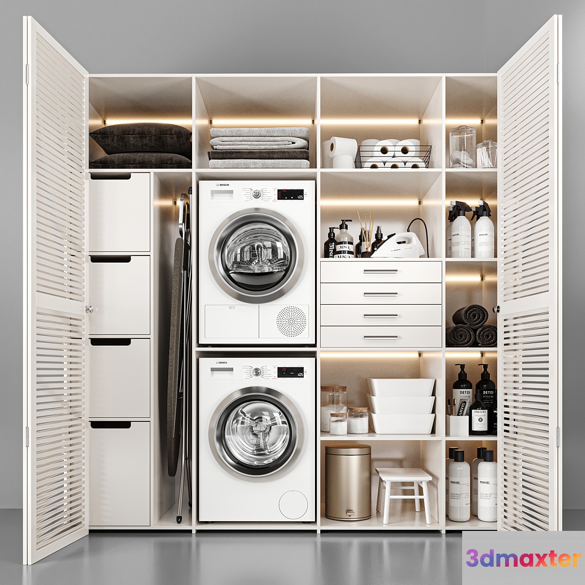Laundry Room 01 3D Max