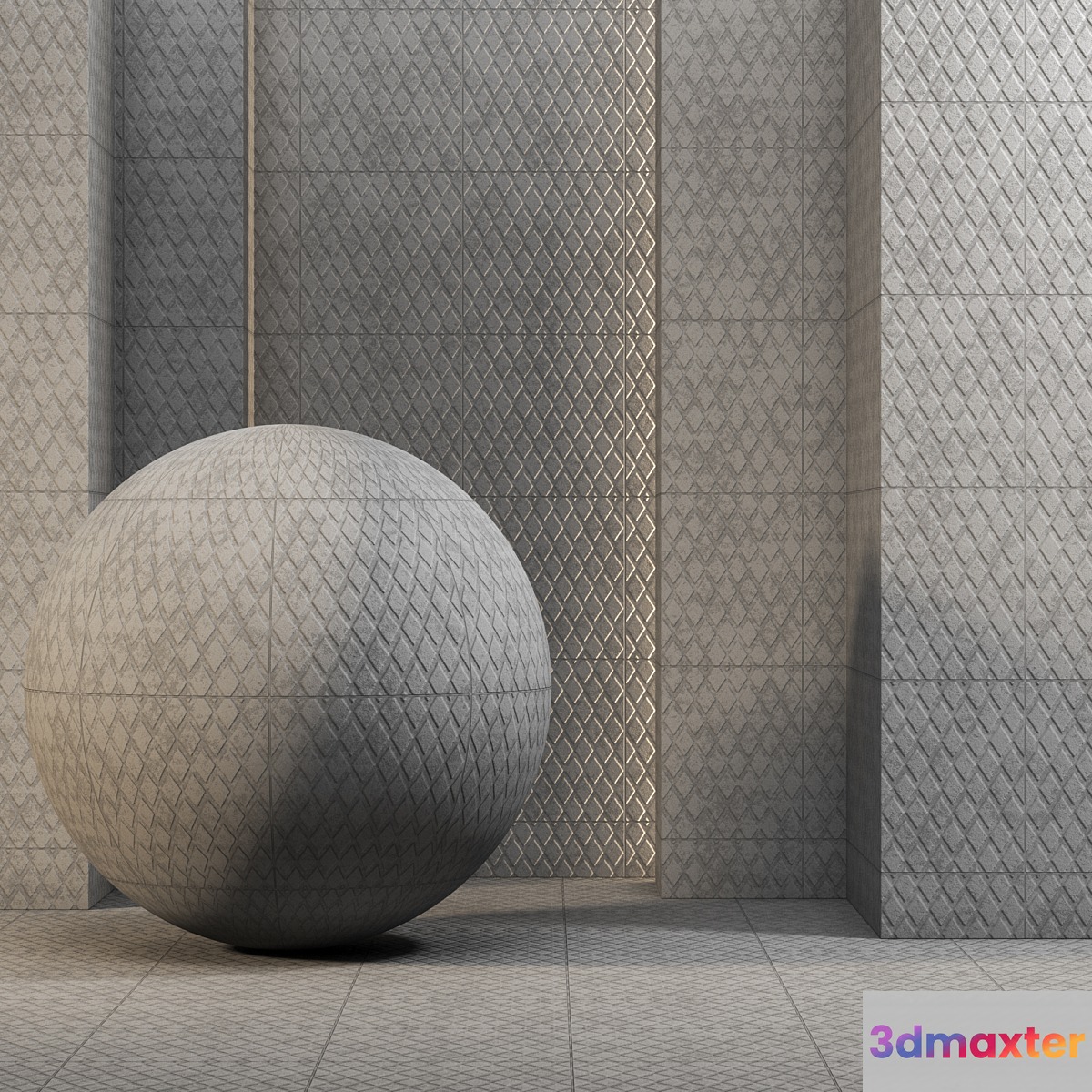 Cement Mosaic Texture 4k Seamless - Tileable