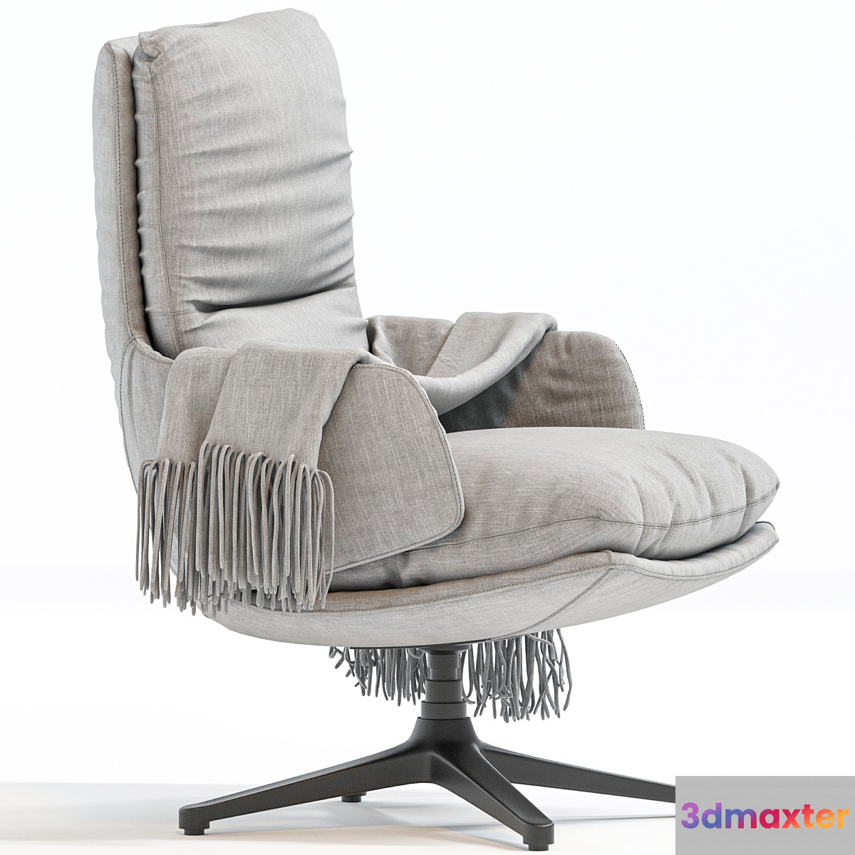 Fauteuil Bristol Velours Weimar