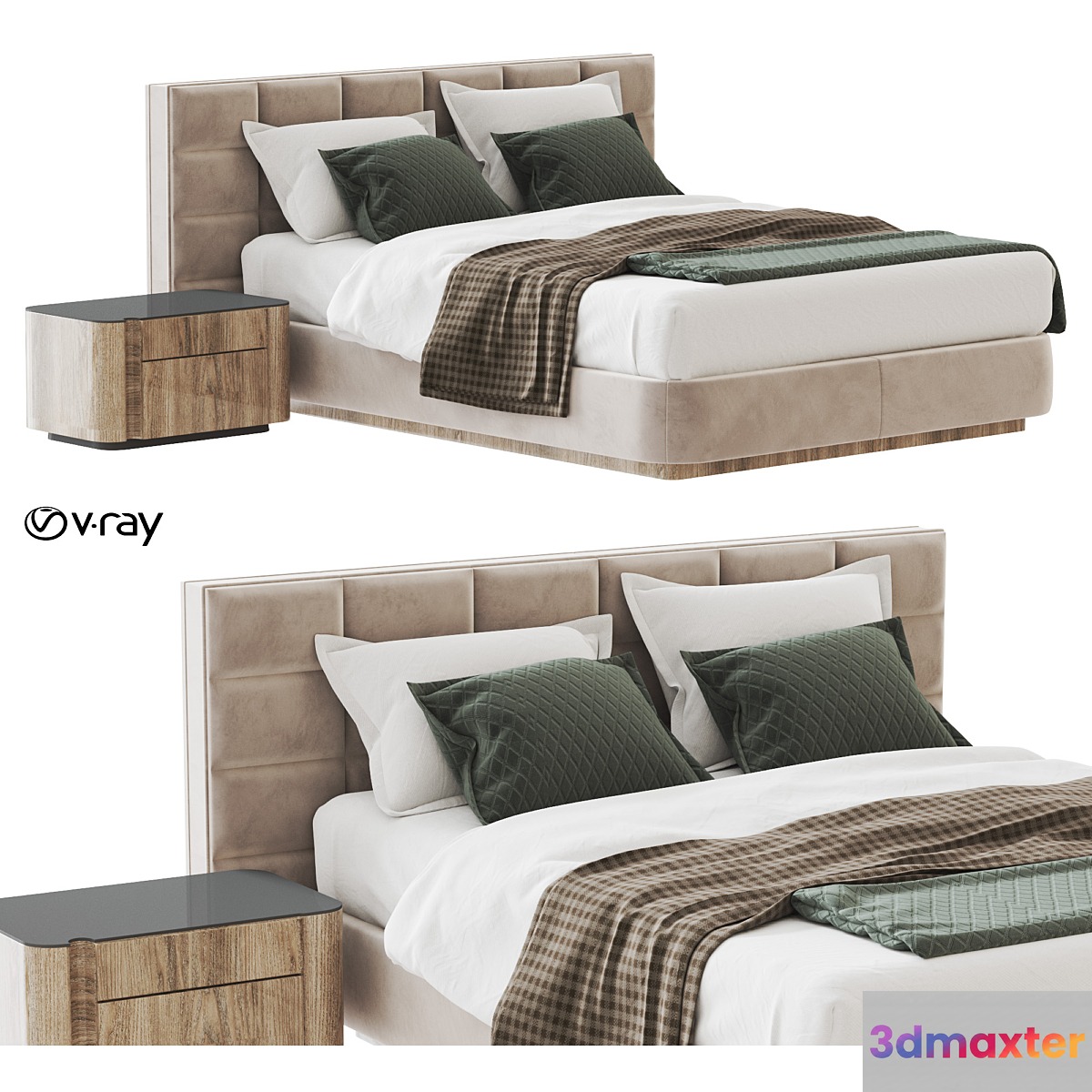 Lawrence Bed by Minotti - No.2