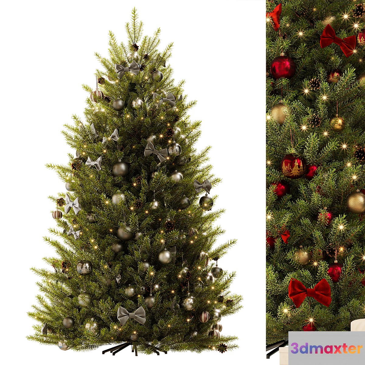 Christmas tree 3D Max