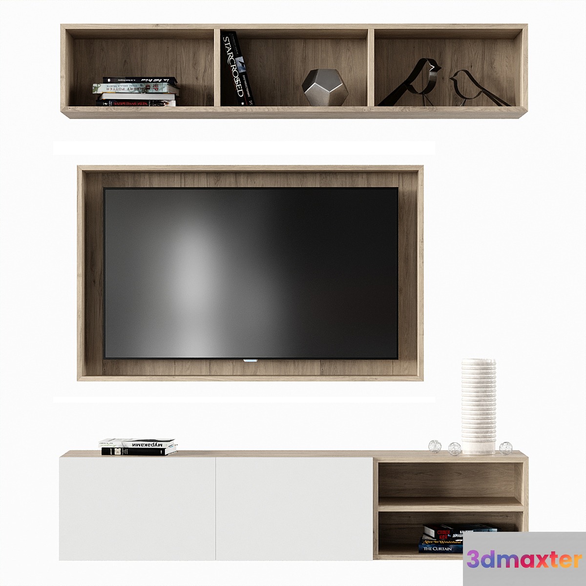 TV wall set 01 - No.3
