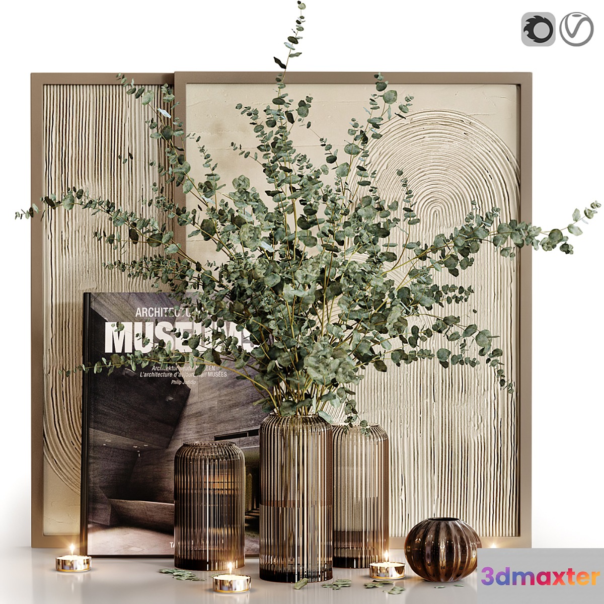 Decor set 35 Eucalyptus