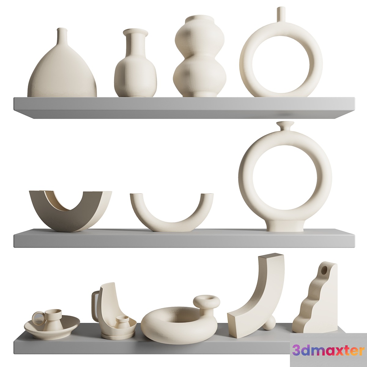 rachel saunders ceramics4 3D Max