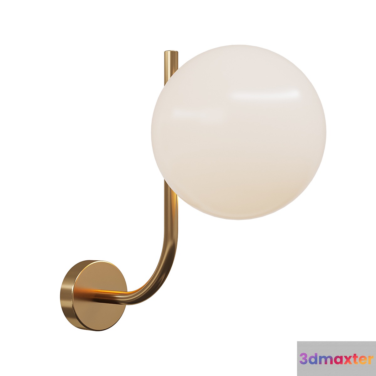 Wall lamp Rendez-vous MOD109WL-01BS 3D Max