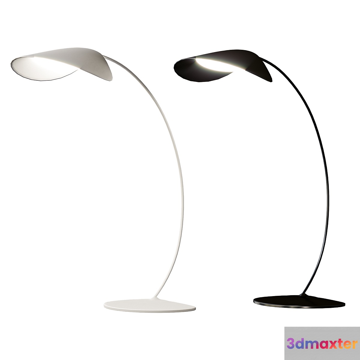 De Padova Circle Floor Lamp - No.2 3D Max