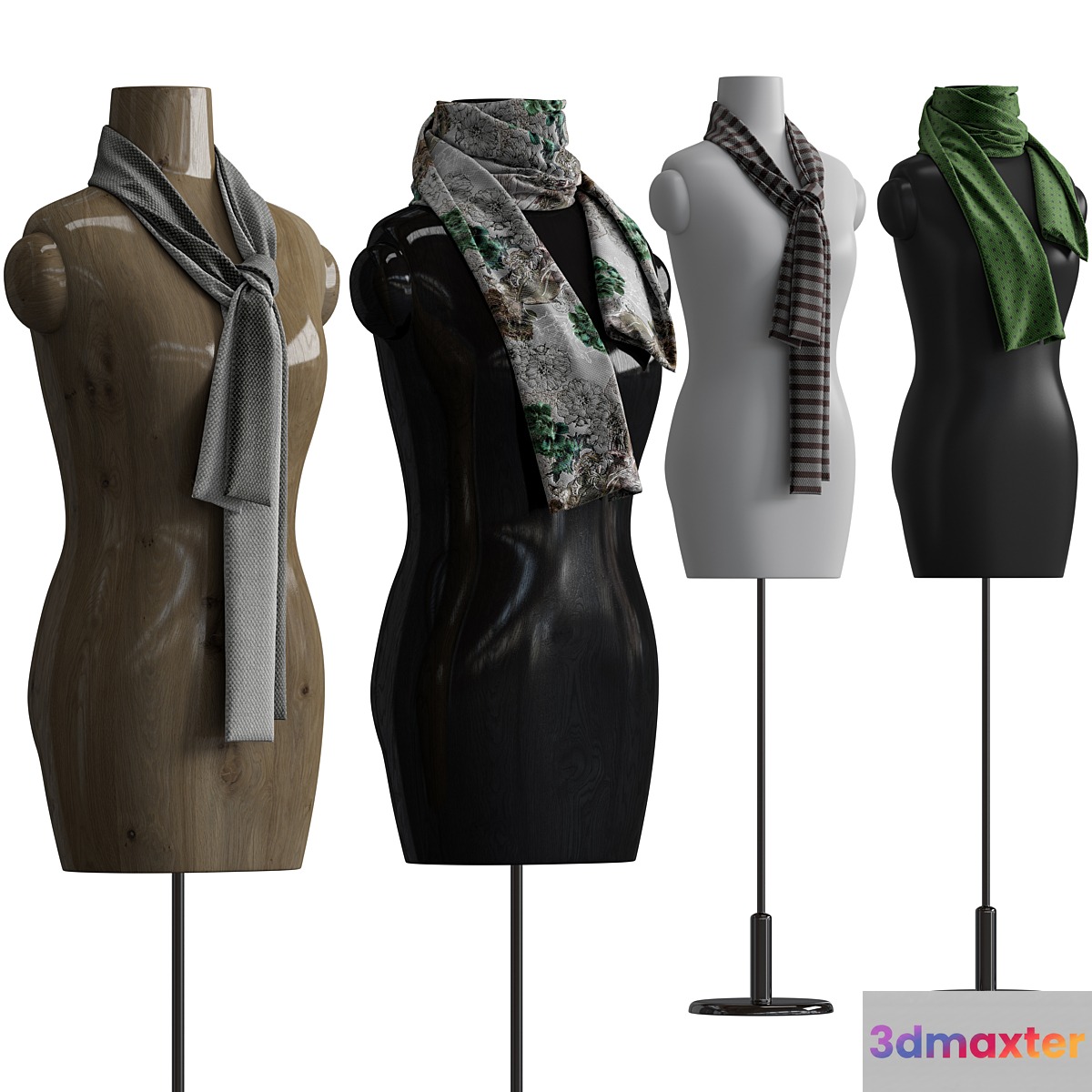 Shawl over manikin